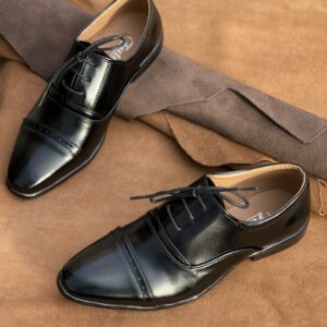 Men’s Oxford Jet Black Shoe