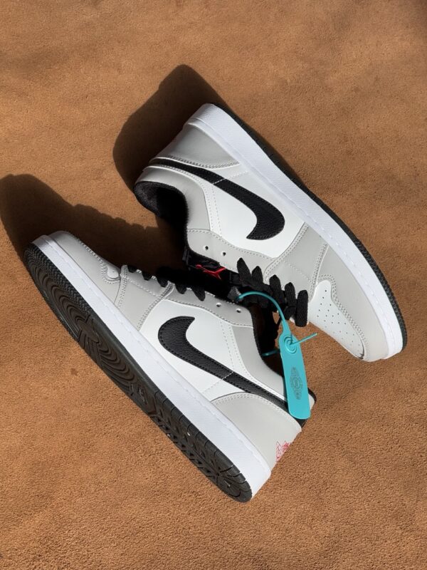 Nike Air Jordan 1 Low (Gray/Black) - Image 2