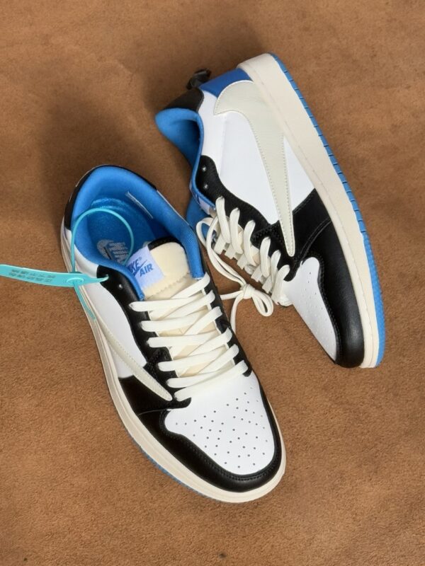Nike Travis Scott Air Jordan 1 Low Cactus Blue - Image 2