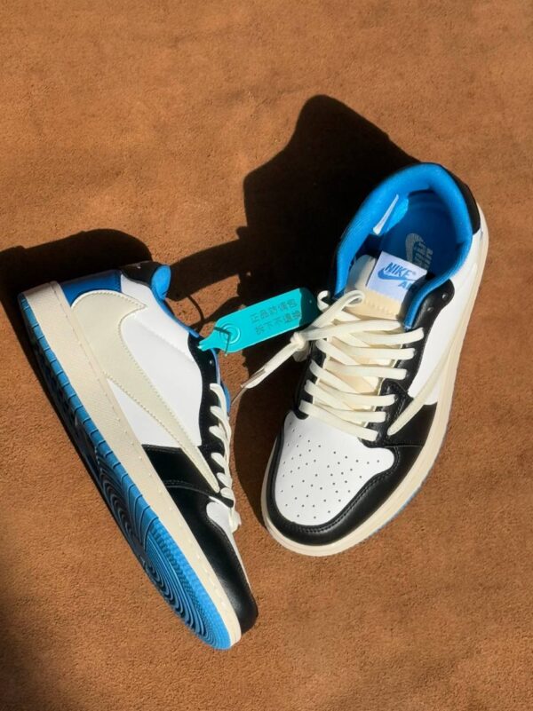Nike Travis Scott Air Jordan 1 Low Cactus Blue - Image 5