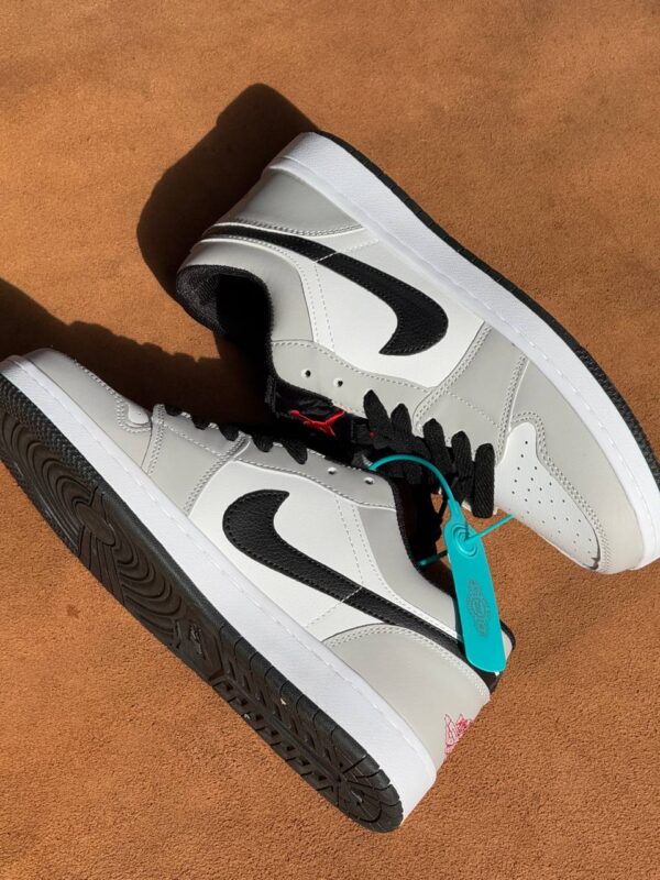Nike Air Jordan 1 Low (Gray/Black) - Image 4