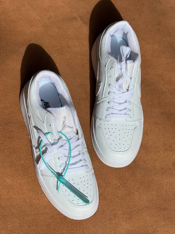 Nike Air Jordan 1 Low  White - Image 6