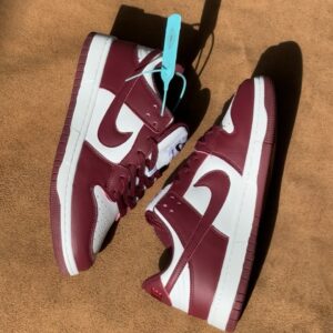 Nike Air Jordan 1 Low (Maroon/White)